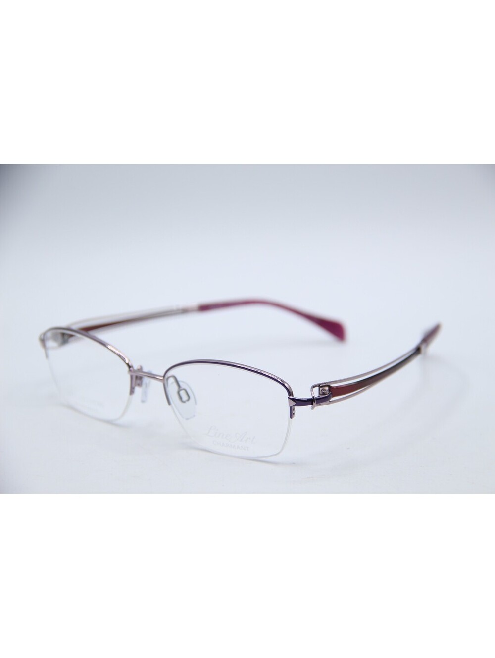 Charmant Xl 2145 Pu Purple Authentic Eyeglasses 50-17-135